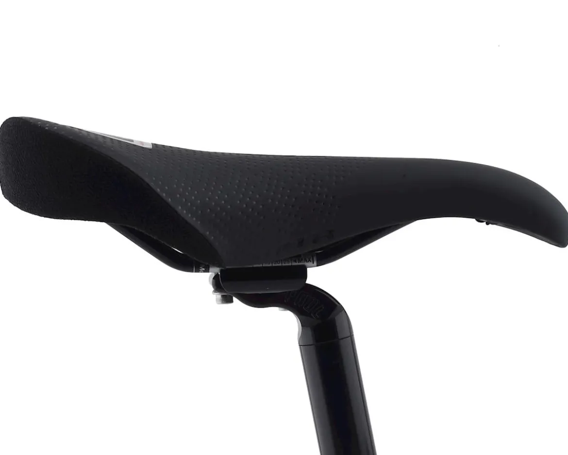 WTB Pure Saddle (Black) (Chromoly Rails) (Medium) (148mm)