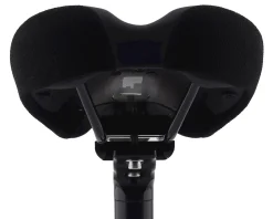 WTB Pure Saddle (Black) (Chromoly Rails) (Medium) (148mm)