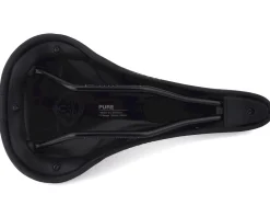 WTB Pure Saddle (Black) (Steel Rails) (Medium) (148mm)