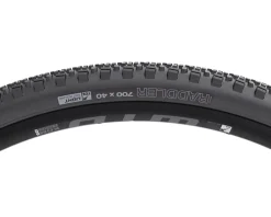 WTB Raddler Dual DNA TCS Tubeless Gravel Tire (Black) (700c) (40mm) (Light/Fast Rolling)