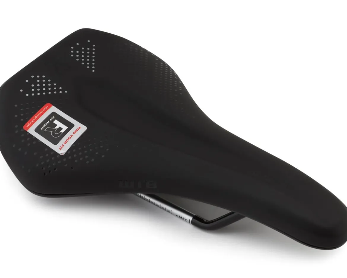 WTB Rocket Fusion Form Saddle (Black) (Stainless Steel) (Medium) (145mm)