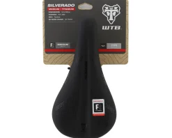 WTB Silverado 265 Fusion Form Saddle (Black) (Titanium Rails) (Medium) (142mm)