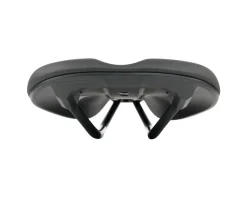 WTB Silverado 265 Fusion Form Saddle (Black) (Steel Rails) (Medium) (142mm)