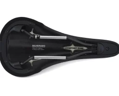 WTB Silverado Saddle (Black) (Chromoly Rails) (Narrow) (135mm)