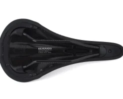 WTB Silverado Saddle (Black) (Steel Rails) (Medium) (142mm)