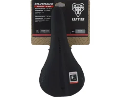WTB Silverado Saddle (Black) (Steel Rails) (Medium) (142mm)