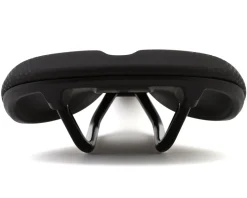WTB Solano Fusion Form Saddle (Black) (Titanium Rails) (Medium) (142mm)