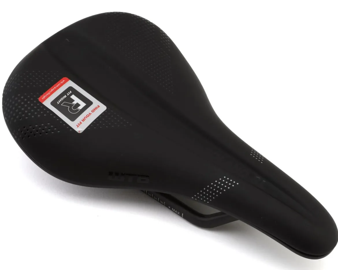 WTB Solano SL Fusion Form Saddle (Black) (Carbon Fiber Rails) (Medium) (142mm)