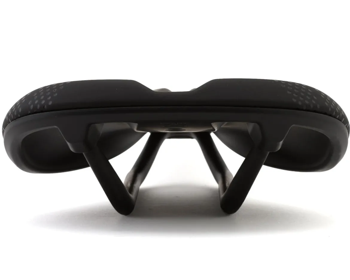 WTB Solano SL Fusion Form Saddle (Black) (Carbon Fiber Rails) (Medium) (142mm)