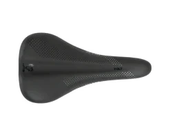 WTB Volt Fusion Form Saddle (Black) (Stainless Steel Rails) (Medium) (142mm)