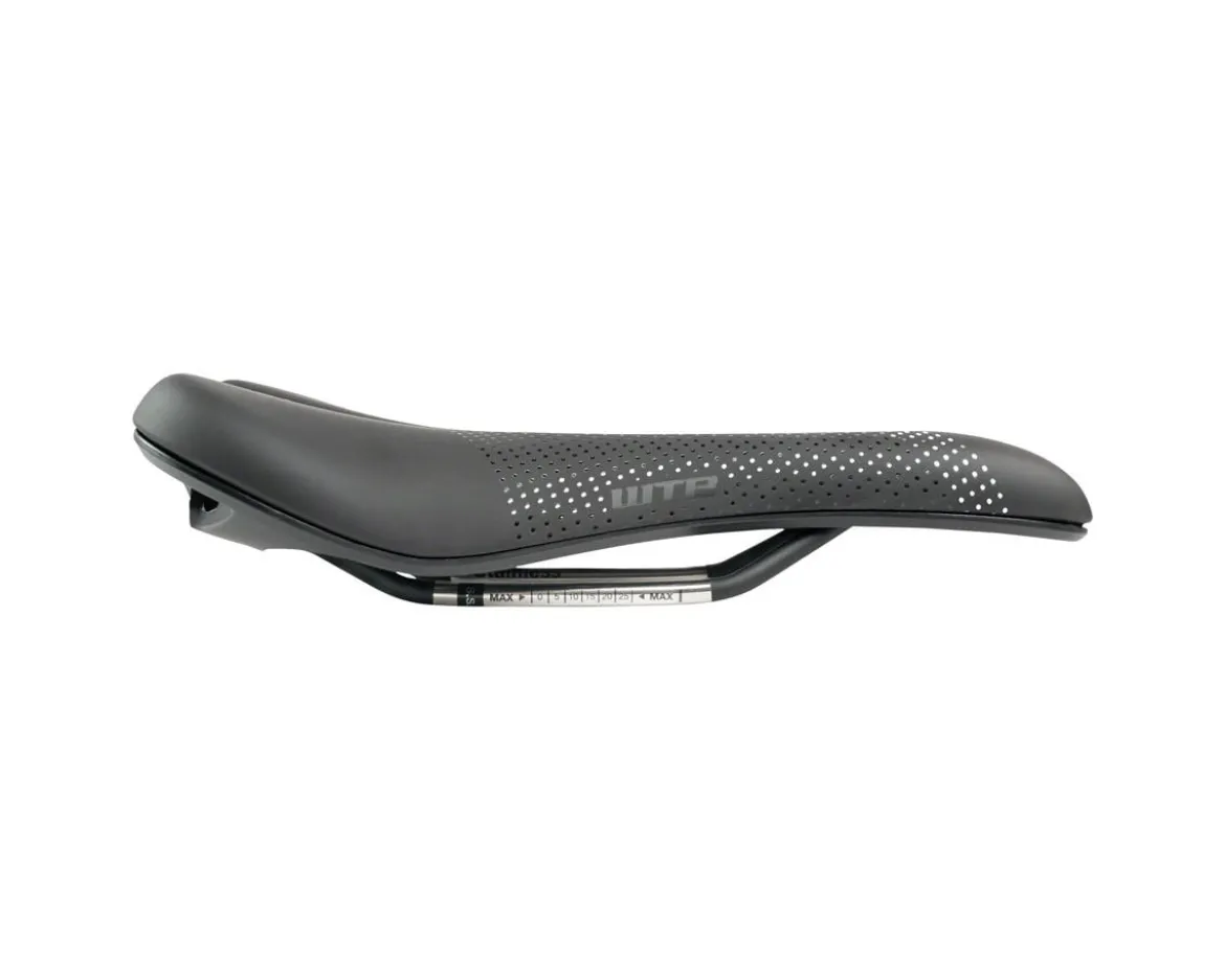 WTB Volt Fusion Form Saddle (Black) (Stainless Steel Rails) (Medium) (142mm)