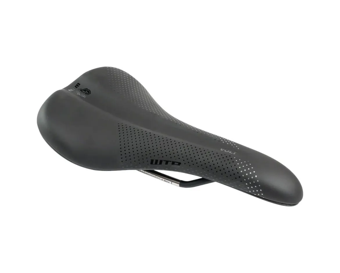 WTB Volt Fusion Form Saddle (Black) (Stainless Steel Rails) (Medium) (142mm)