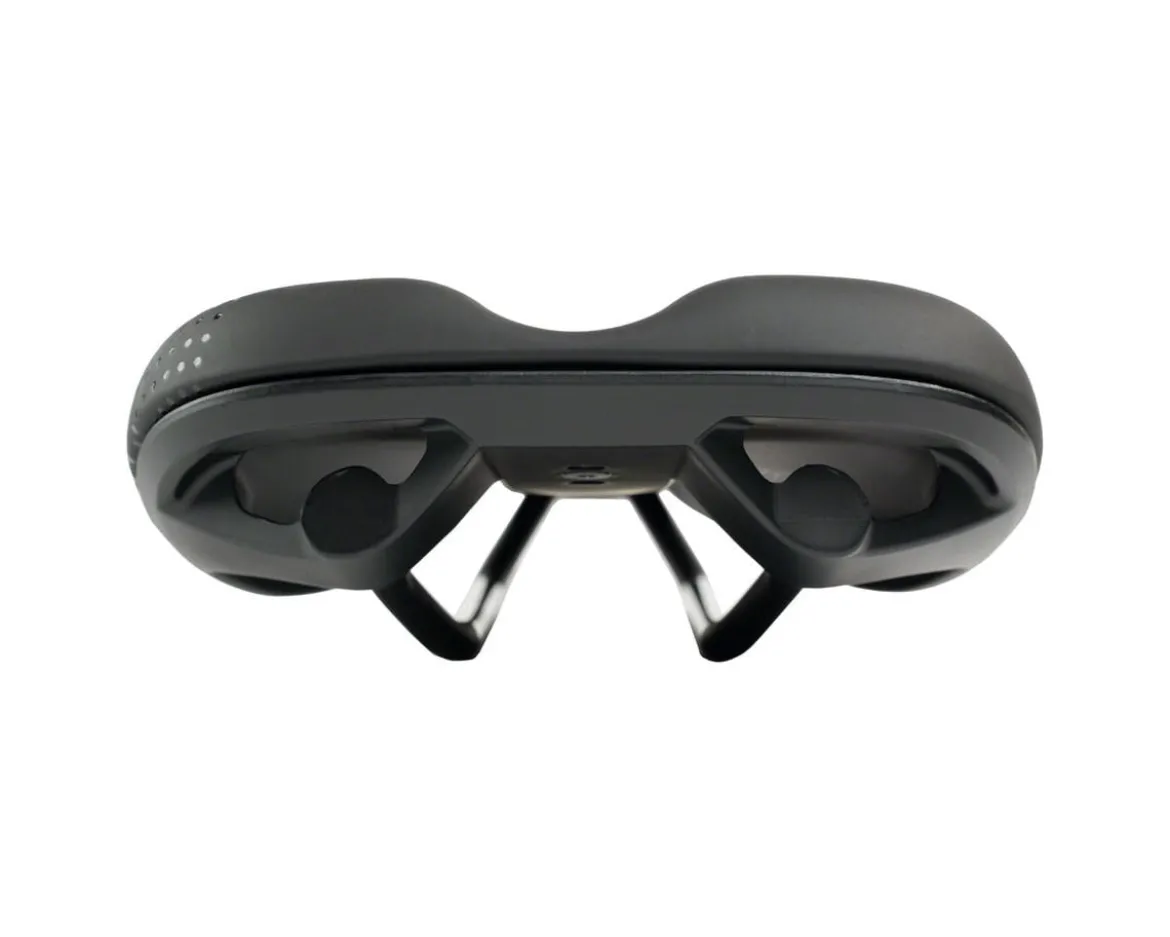 WTB Volt Fusion Form Saddle (Black) (Stainless Steel Rails) (Medium) (142mm)