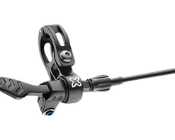 X-Fusion Shox Manic Dropper Seatpost (Black) (30.9mm) (361mm) (125mm)