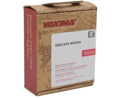Yakima Round End Caps (Black) (Set Of 4)