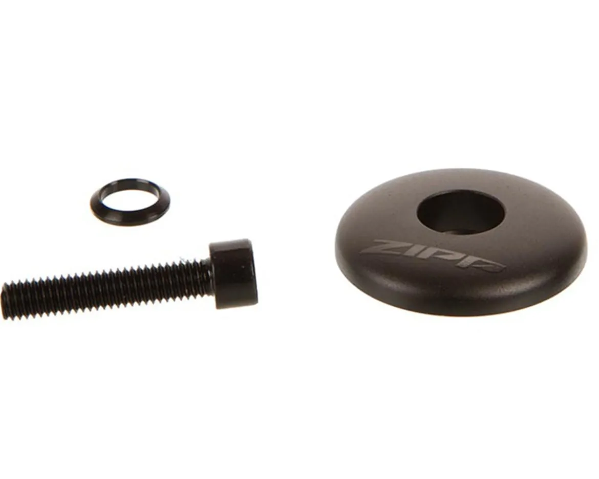 Zipp Top Cap for SL OS Stem (Black) (For 1-1/4" OS Steerer)