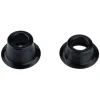 Zipp 76 Front Hub End Cap Set (Black) (12 x 100mm) (Thru-Axle) (Centerlock Disc)
