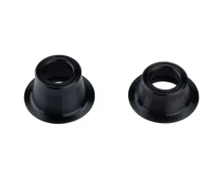 Zipp 76 Front Hub End Cap Set (Black) (12 x 100mm) (Thru-Axle) (Centerlock Disc)