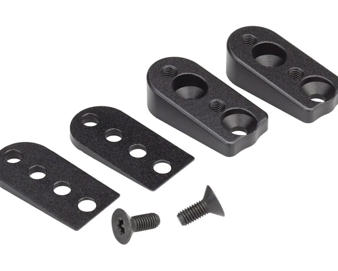 Zipp Vuka Aero C1 Armrest Angle Wedge Kit (Black) (w/Bolt) (2018+) (5°/0° Wedges)