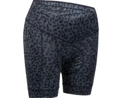 ZOIC Women's Premium Printed Liner Short (Black Cheetah) (M)
