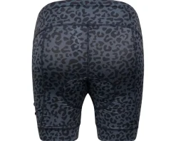ZOIC Women's Premium Printed Liner Short (Black Cheetah) (M)
